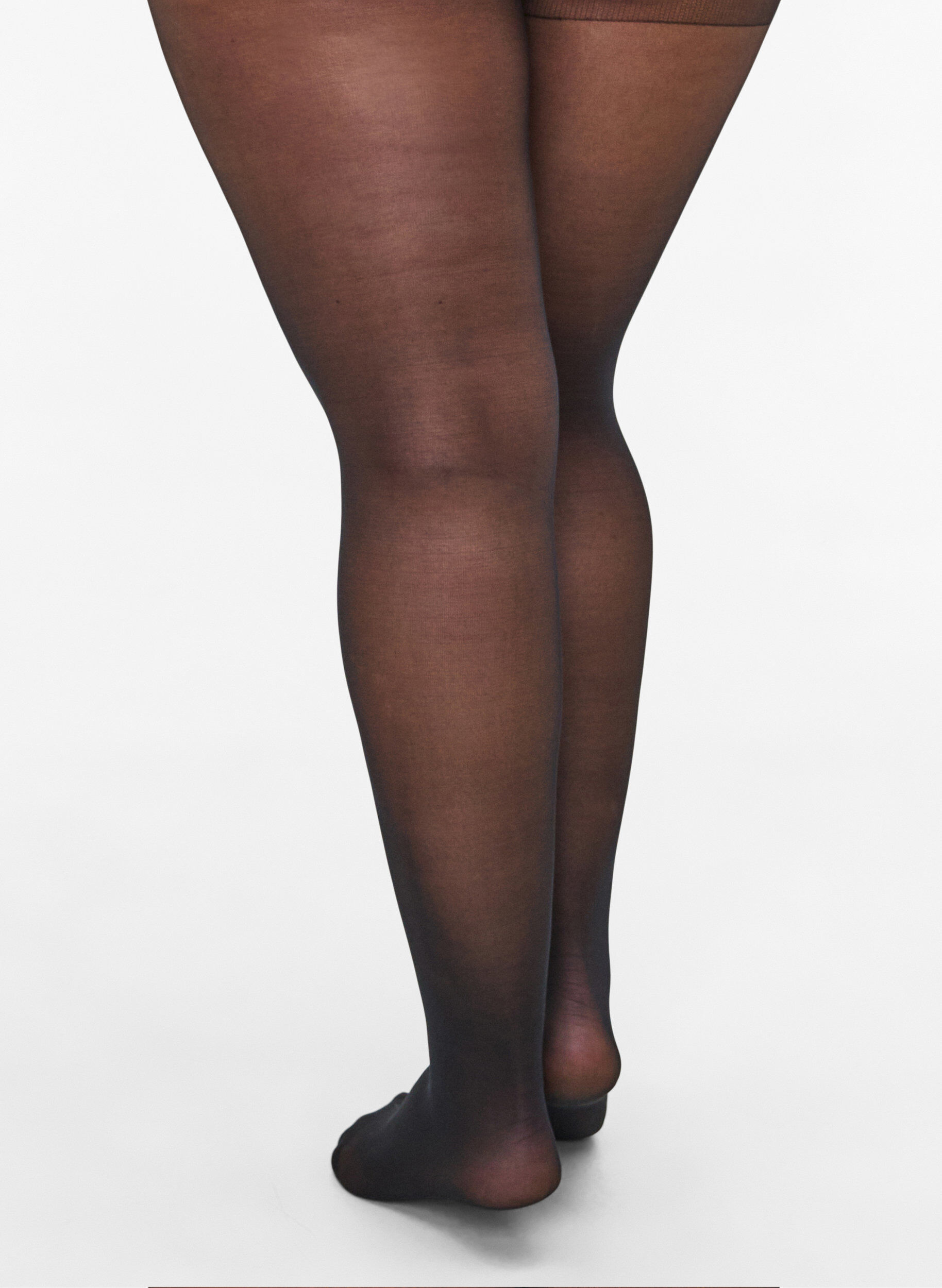 Zizzi Collants anti-dechirure en 30 deniers, Black, Model image number 1