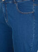 Vera jeans cropped &agrave; coupe droite, Bleu, Packshot image number 2