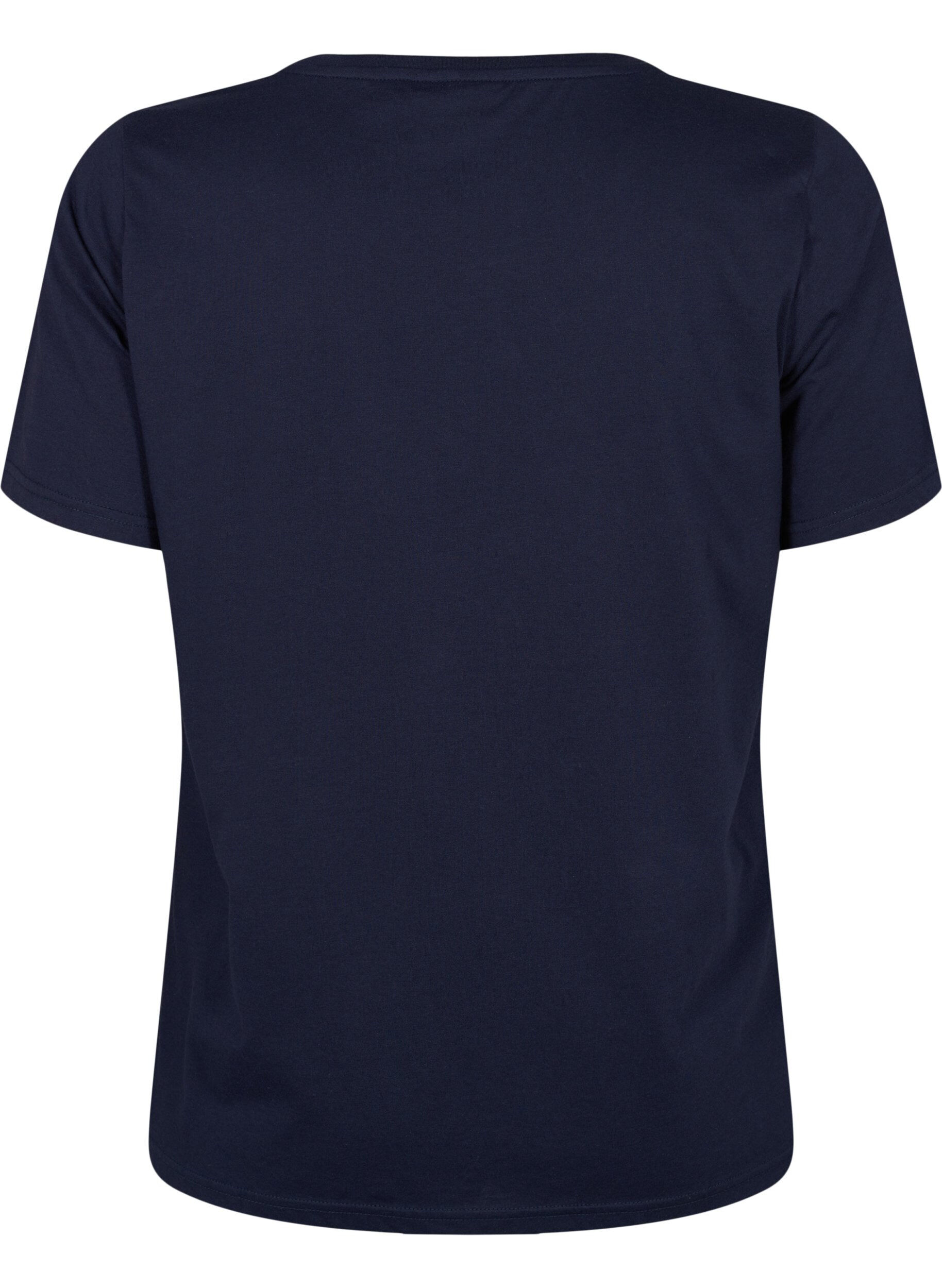 Zizzi FLASH - T-shirt avec motif, Navy Blazer, Packshot image number 1