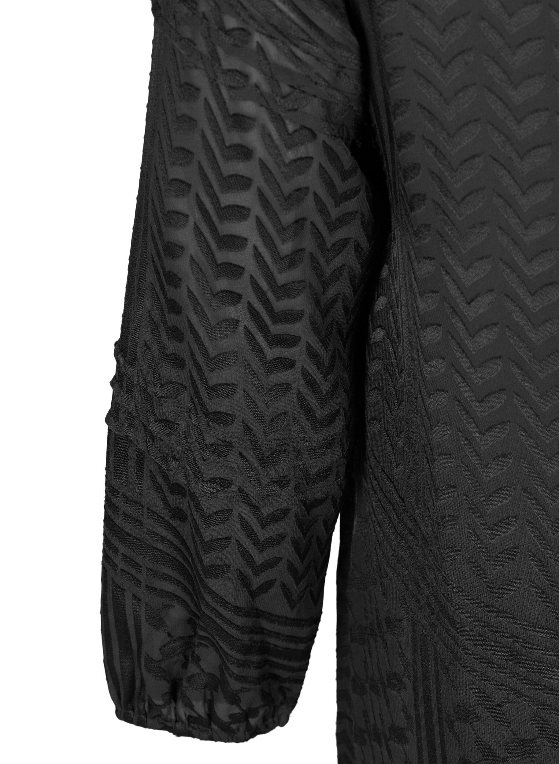 Zizzi Robe, Black, Packshot image number 3