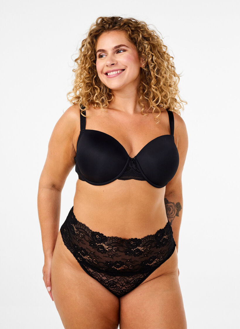 Lots de 2 culottes, Noir, Model image number 0