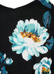 Top sans manches en viscose, Black Big Flower, Packshot image number 2