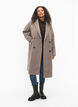 Manteau en laine avec boutons et poches, Moon Rock Mel., Model image number 3