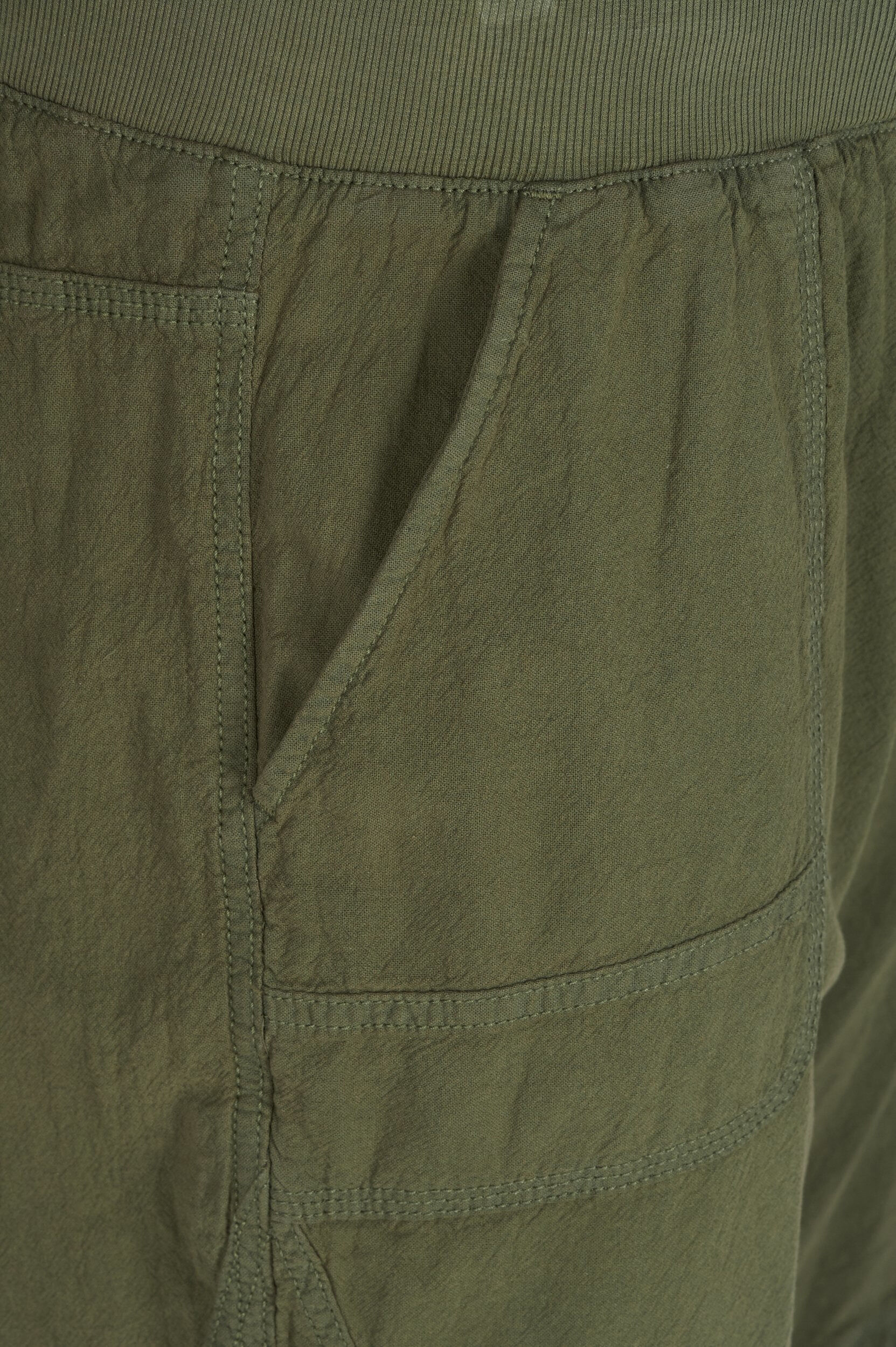 ZizziShort en coton ample avec poches, Vert, Packshot image number 2