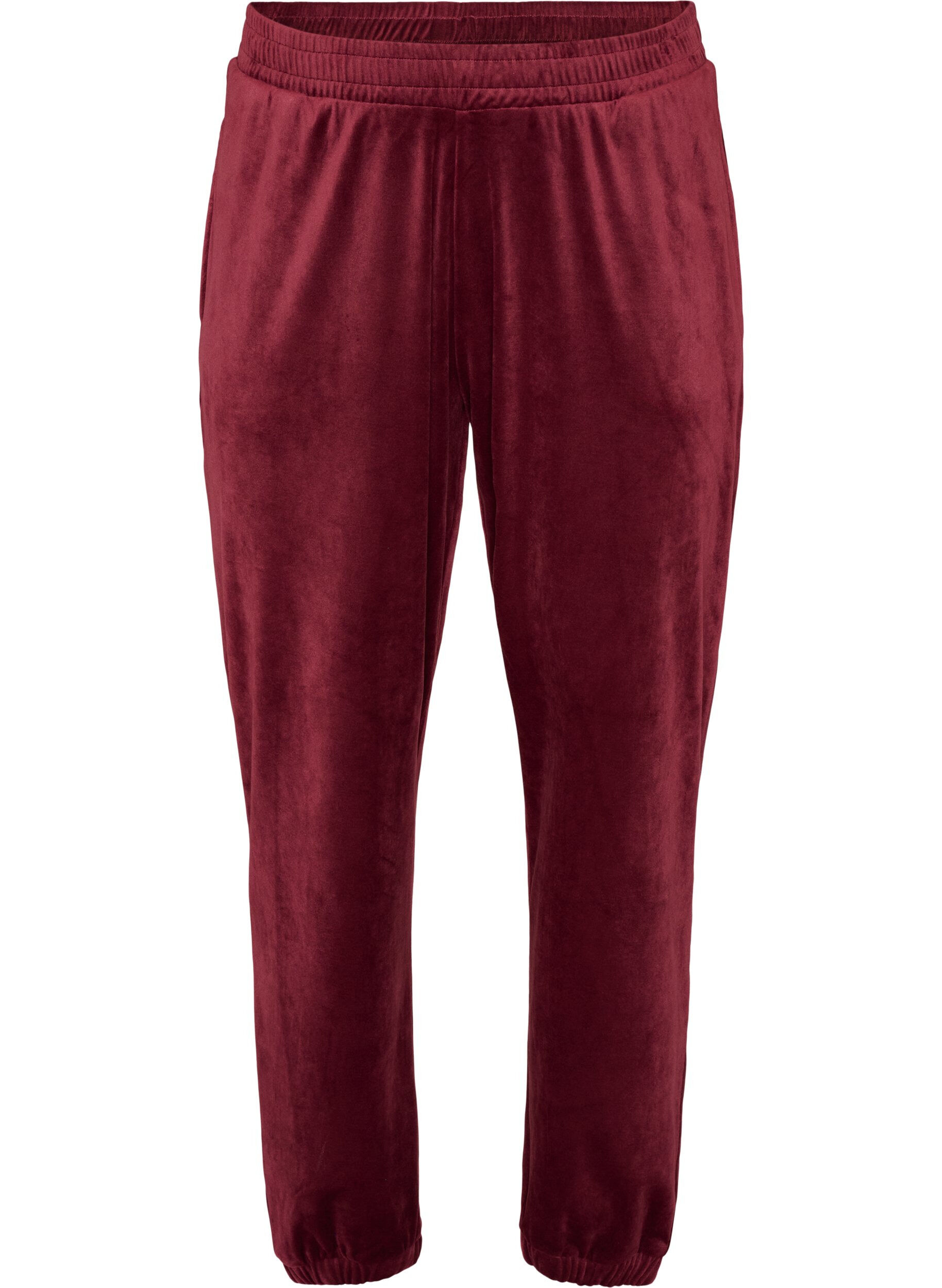 Pantalon ample en velours