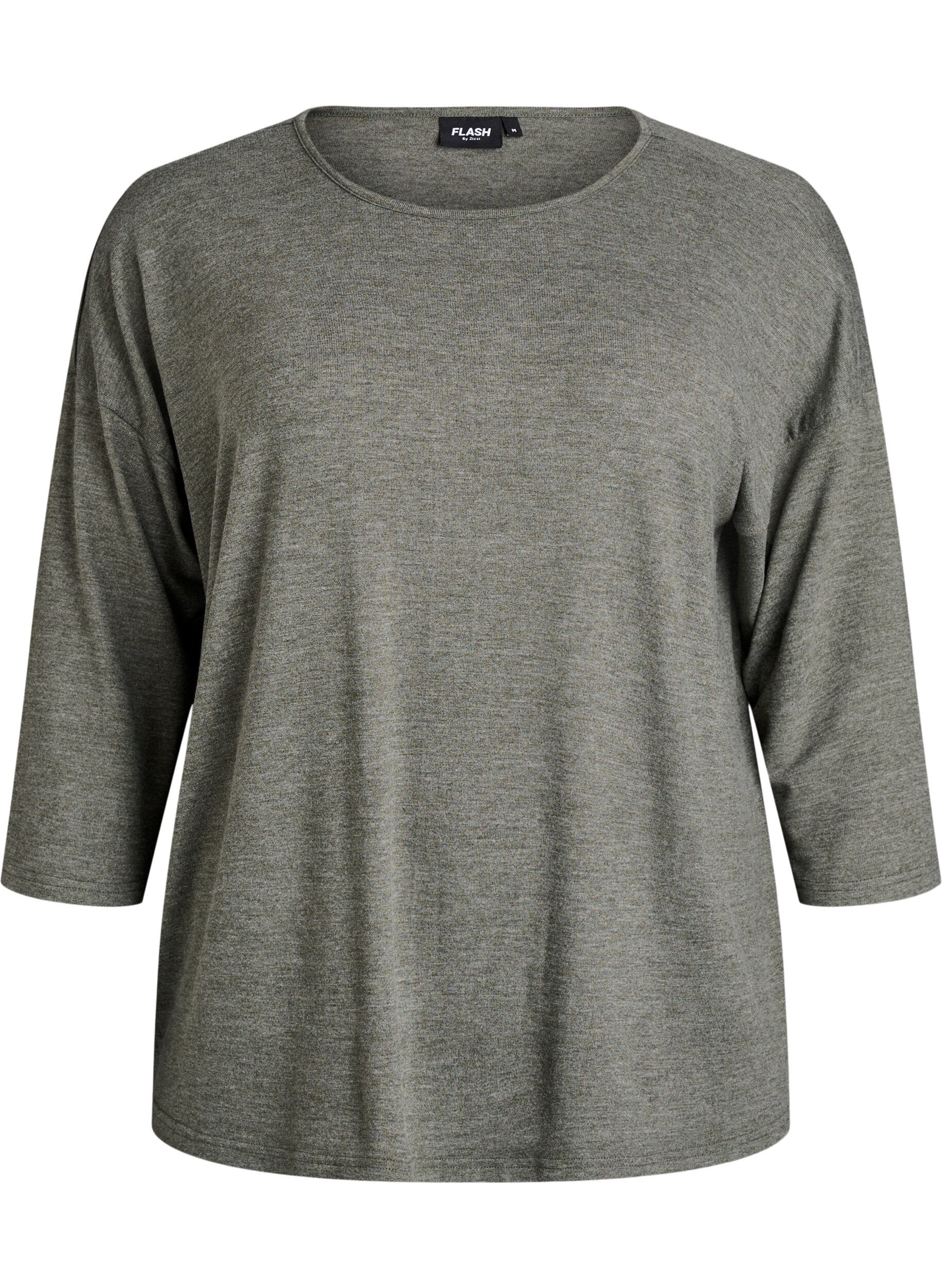 Blouse en jersey avec manches 3/4