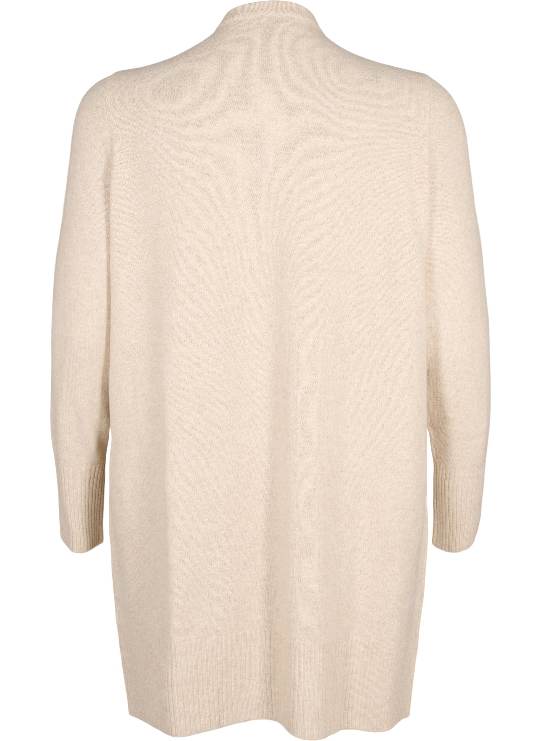 ZizziCardigan en tricot c&ocirc;tel&eacute; avec poches, Beige, Packshot image number 1