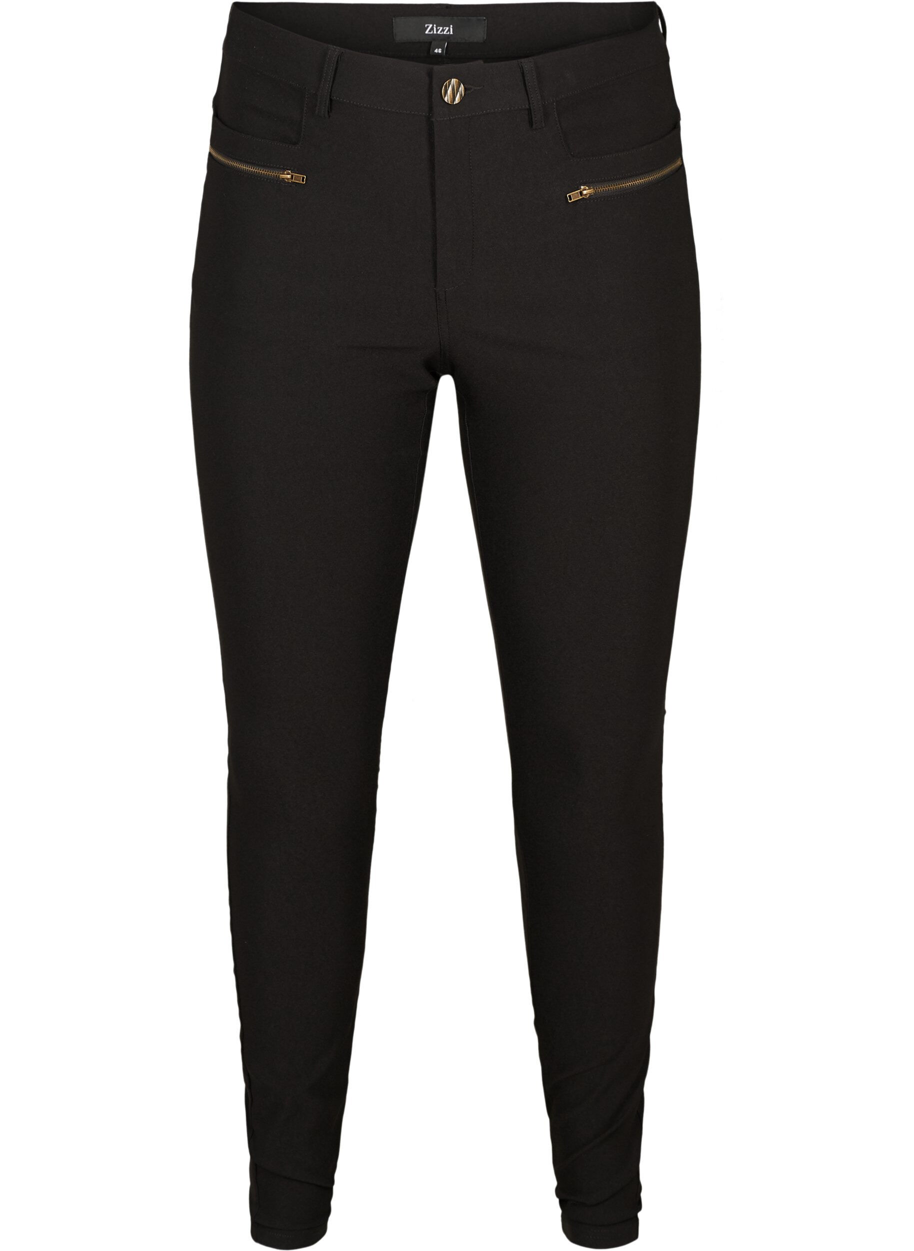 Zizzi Pantalon, Black, Packshot image number 0