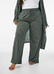 Pantalon en jersey &agrave; coupe ample avec poches, Vert, Model image number 0