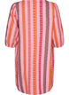 Robes courtes en lin et viscose &agrave; manches 3/4, Rose, Packshot image number 1