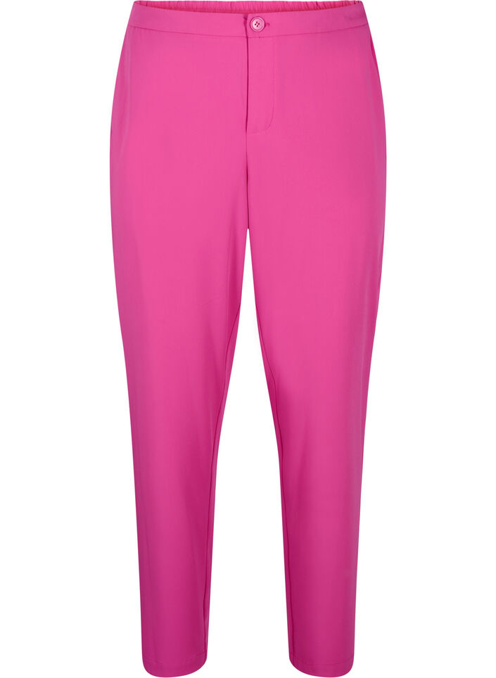Pantalon classique avec poches, Festival Fuchsia, Packshot image number 0