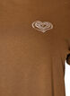 T-shirt en coton avec imprim&eacute;, Marron, Packshot image number 2