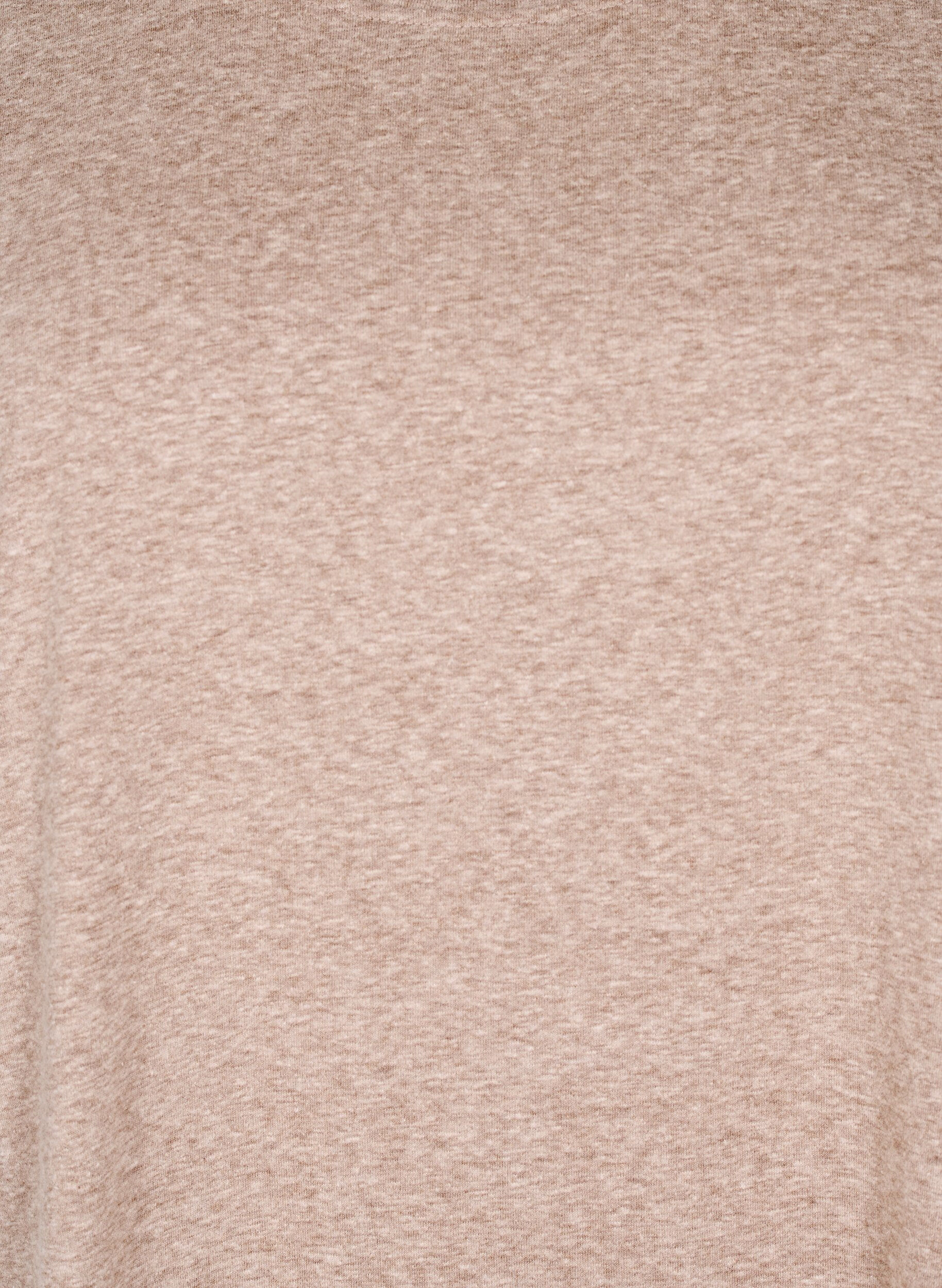 Zizzi T-shirt m&eacute;lang&eacute; &agrave; manches courtes, Marron, Packshot image number 2