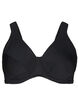 Haut de bikini couvrant avec armatures, Noir, Packshot image number 0