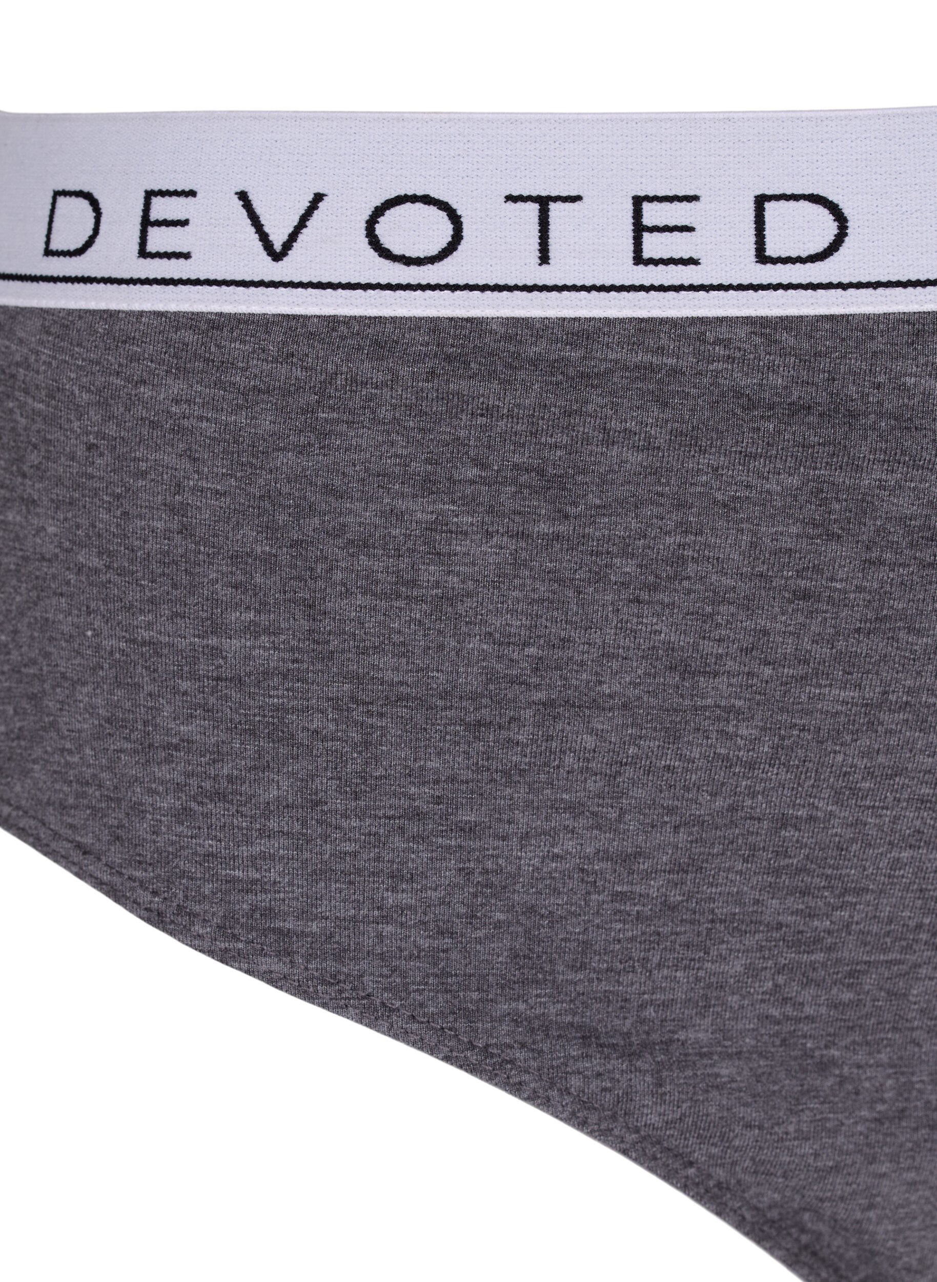 Zizzi Culotte chin&eacute;e &agrave; taille r&eacute;guli&egrave;re, Gris, Packshot image number 2