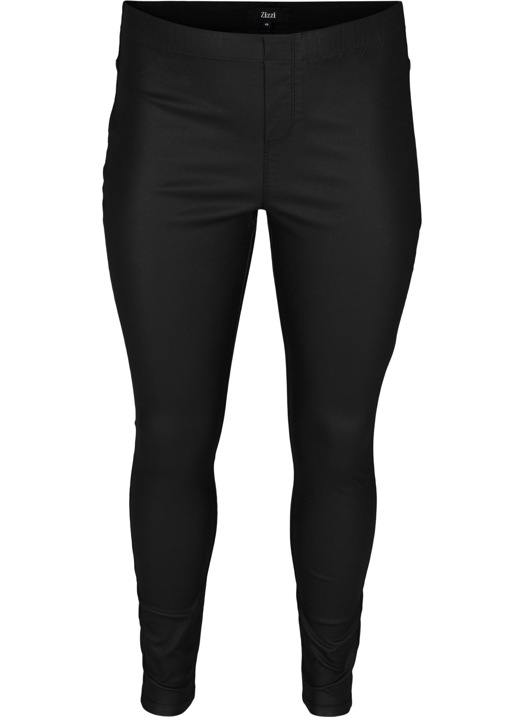 Zizzi Legging en viscose, Black, Packshot image number 0