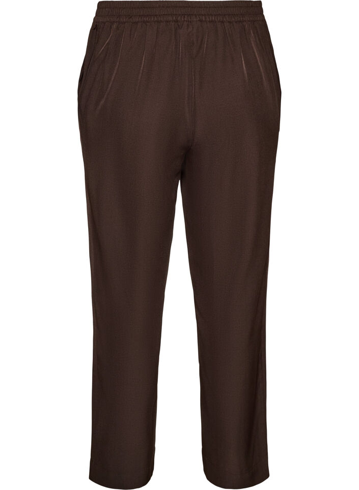 Pantalon ample avec poches, Marron, Packshot image number 1
