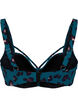 Soutien-gorge de bikini avec drapage et lanière, Leopard, Packshot image number 1