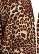 Kimono en viscose avec manches 3/4, Marron, Packshot image number 2