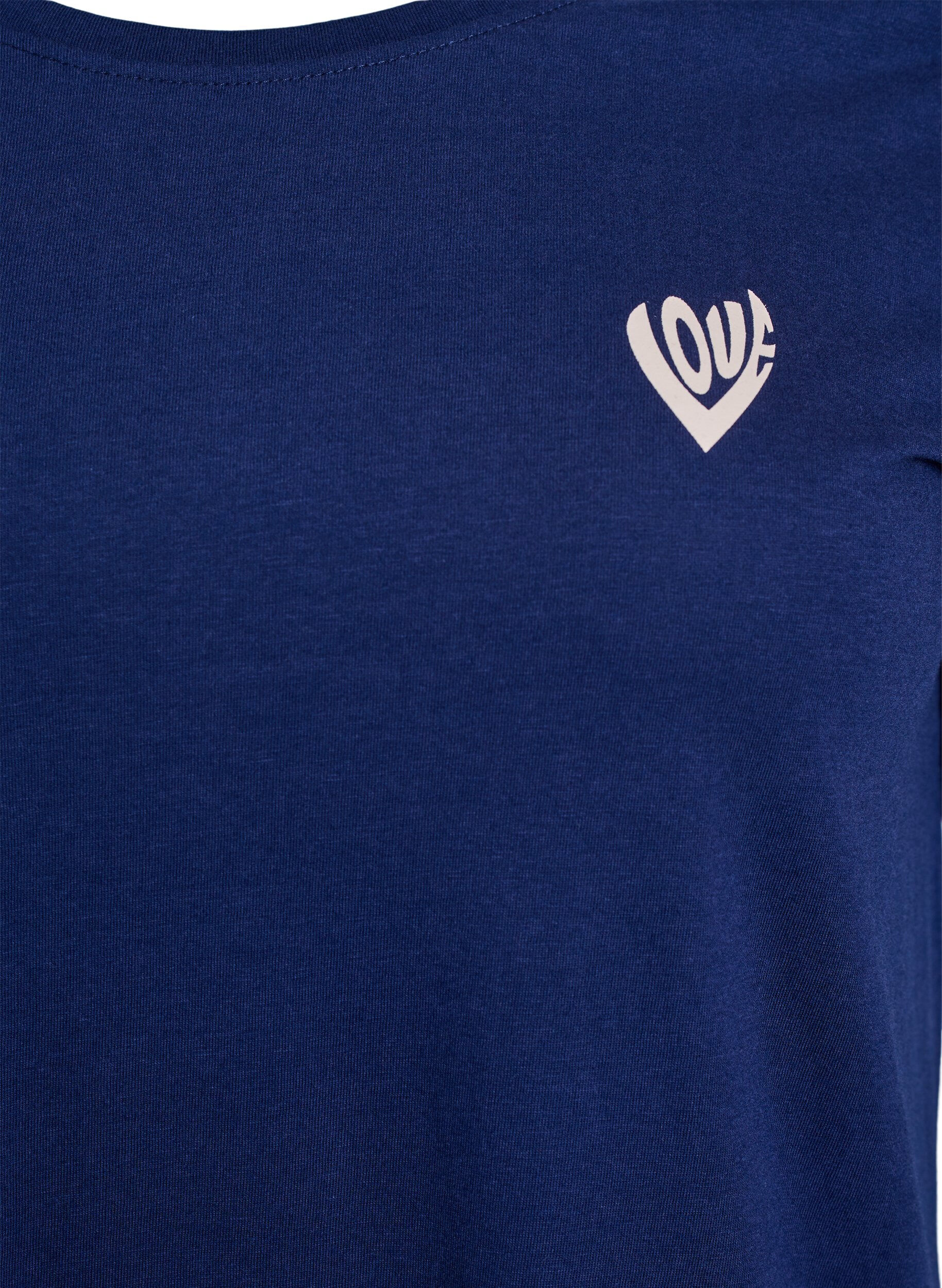 Zizzi FLASH - T-shirt avec motif, Bleu, Packshot image number 2