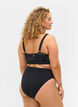 Culotte de bikini à taille haute, Black, Model image number 1