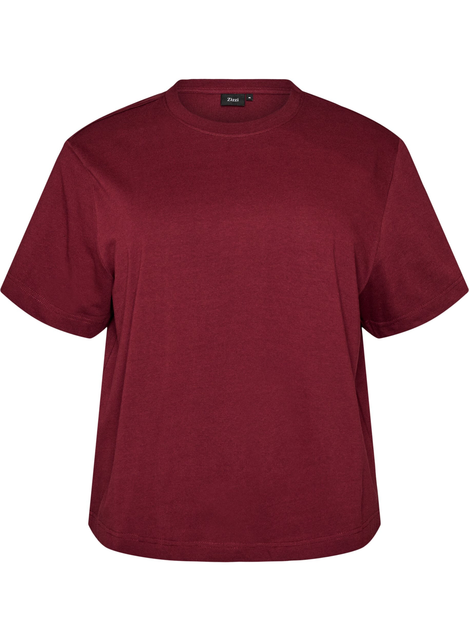 T-shirt coupe boxy en coton