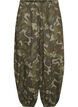 Pantalon ballon &agrave; taille haute et imprim&eacute; int&eacute;gral, Vert Kaki, Packshot image number 0
