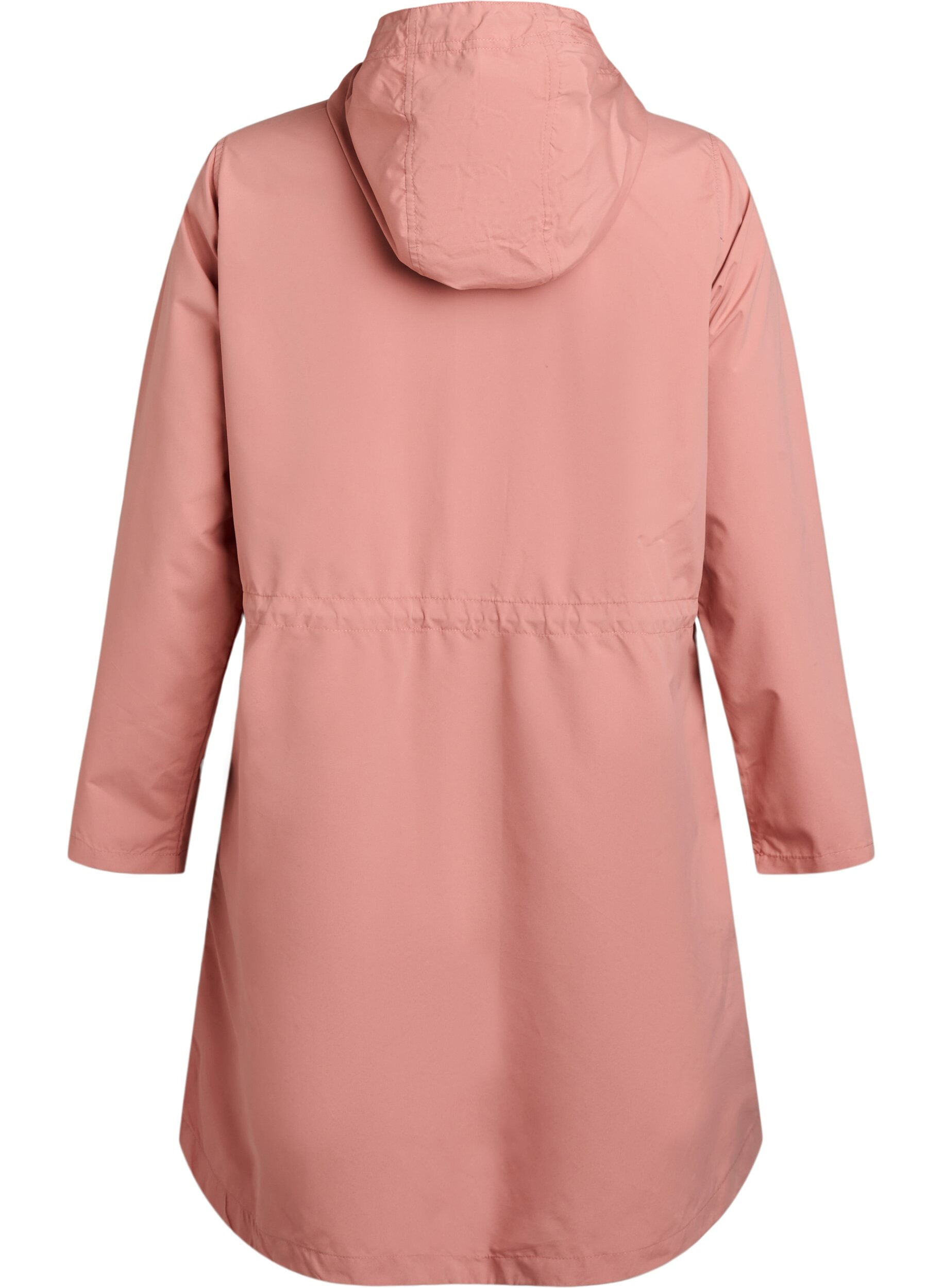 Zizzi Flash - Parka l&eacute;g&egrave;re avec capuche, Rose, Packshot image number 1