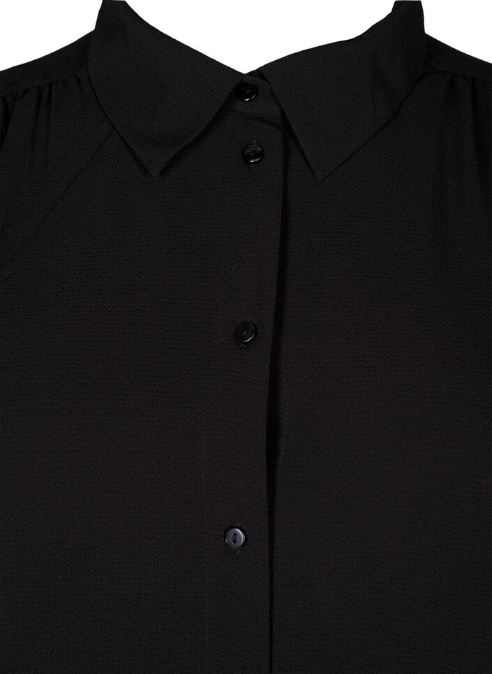 Chemise de couleur unie, Black, Packshot image number 2