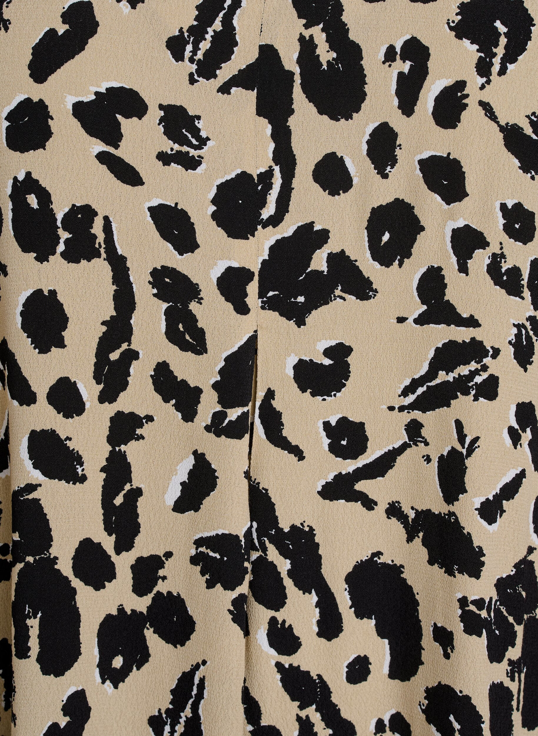 Zizzi Robe &eacute;vas&eacute;e en viscose, Beige, Packshot image number 2