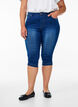 Jean capri Amy &agrave; taille haute et coupe super slim, Bleu, Model image number 2