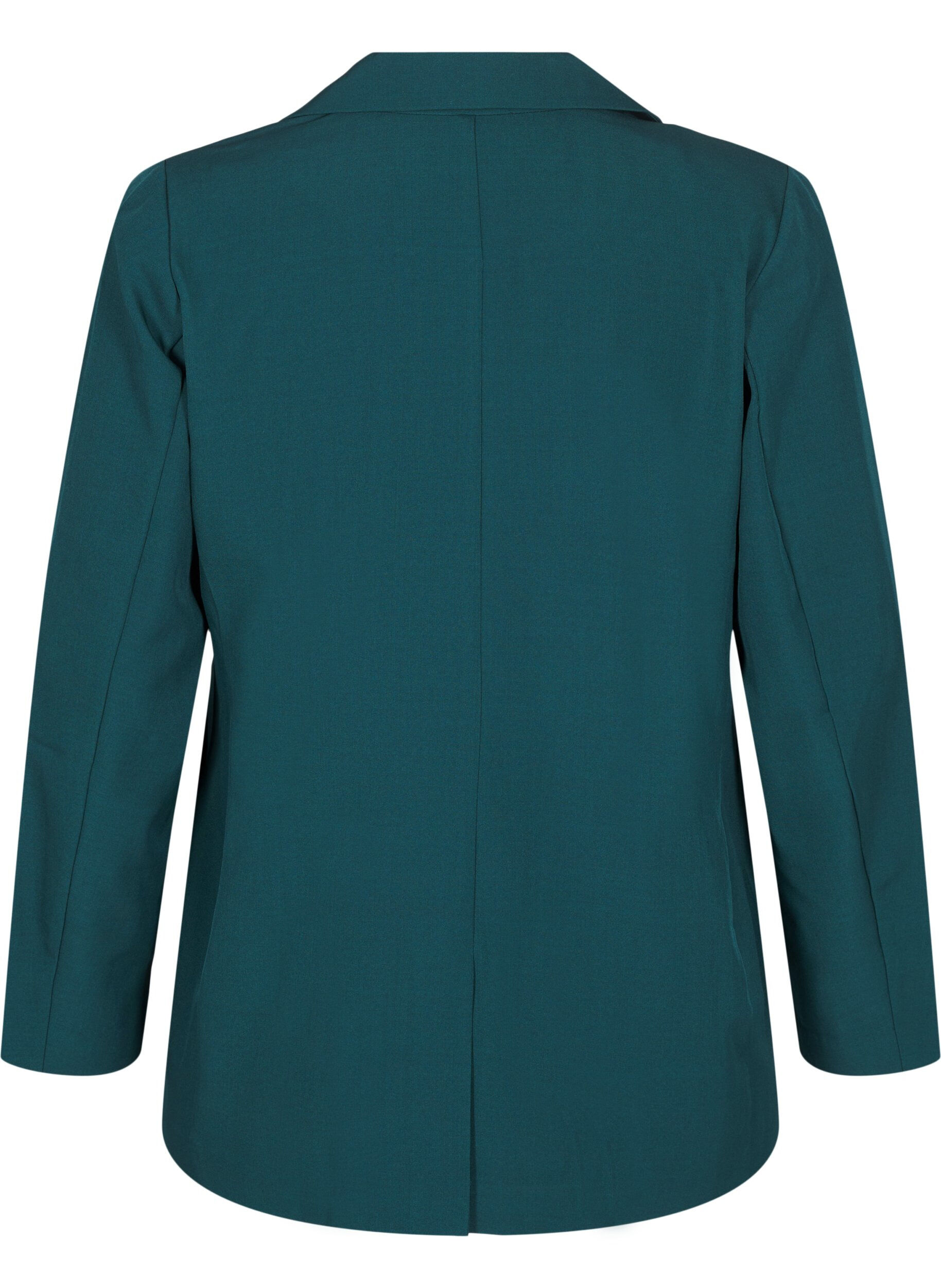 Zizzi FLASH - Blazer avec des poches et une fente, Vert, Packshot image number 1