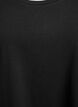 Blouse basique en jersey &agrave; manches longues, Noir, Packshot image number 2