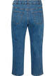 Vera jeans cropped &agrave; coupe droite, Bleu, Packshot image number 1