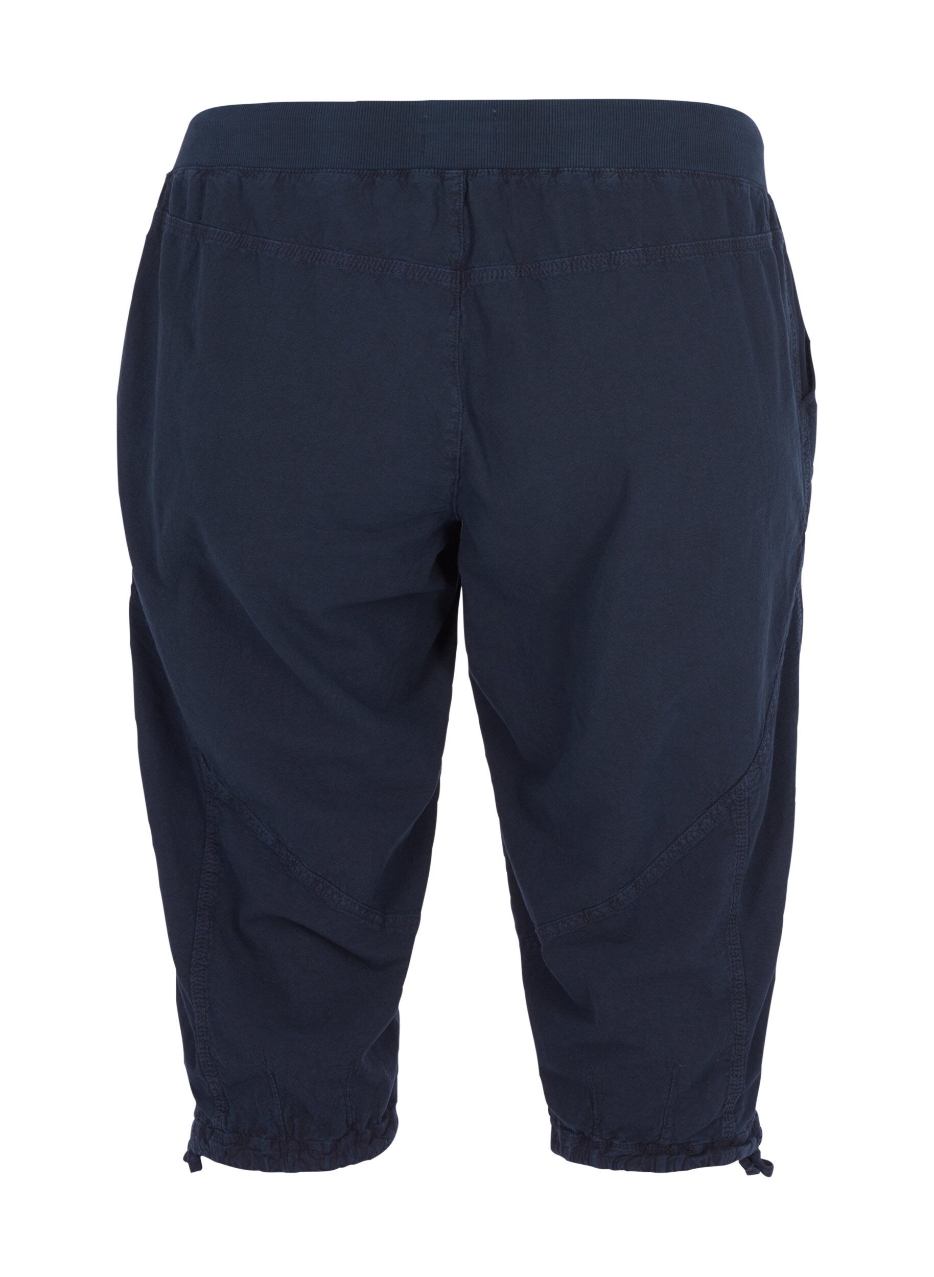 ZizziPantacourt en coton, Bleu, Packshot image number 1