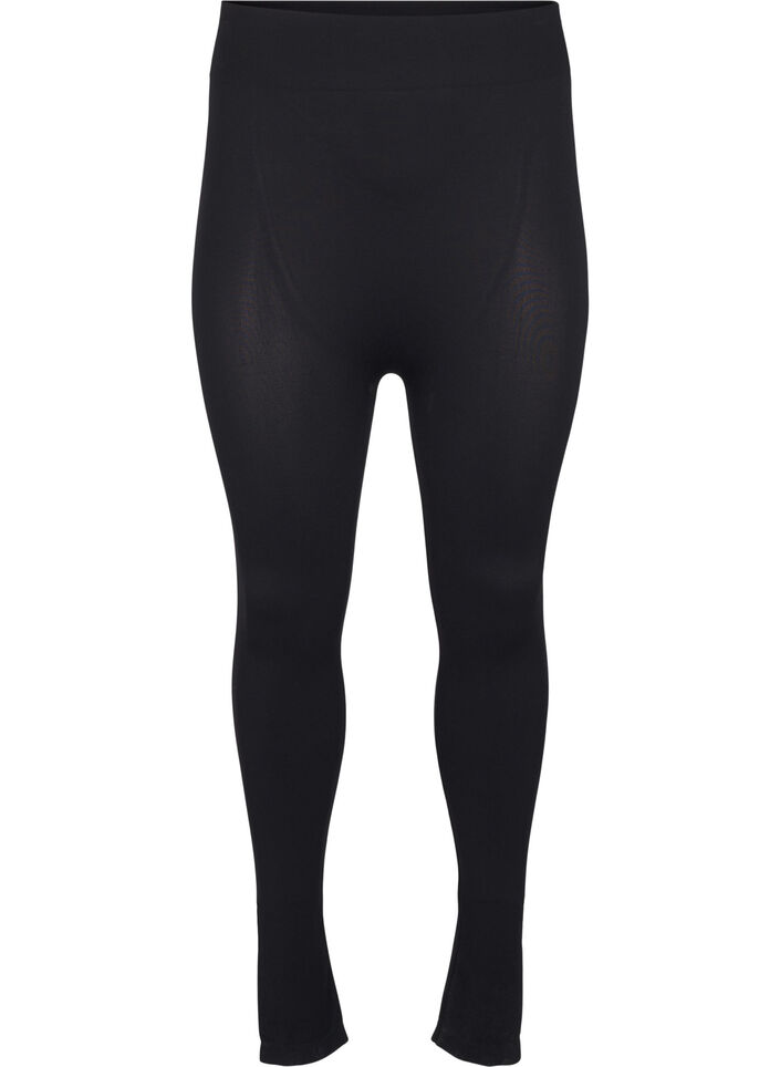 Legging basique sans coutures, Noir, Packshot image number 0