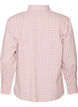 Chemise ample &agrave; carreaux avec ceinture &agrave; nouer, Rose, Packshot image number 1