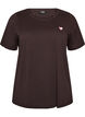 T-shirt imprim&eacute;, Marron, Packshot image number 0