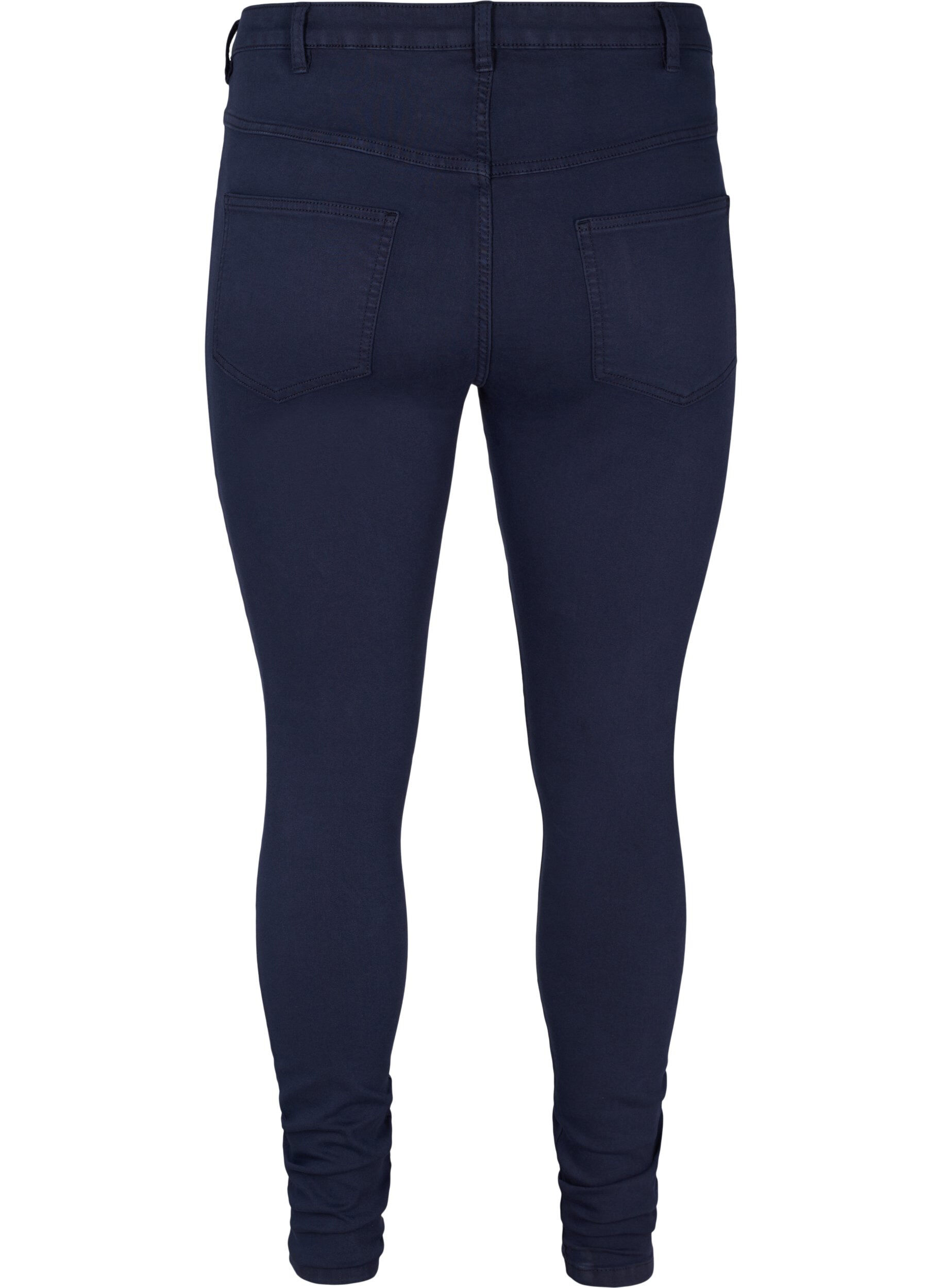Zizzi Jean Amy super slim &agrave; taille haute, Night Sky, Packshot image number 1