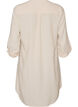 Chemise longue en lin et viscose, Beige, Packshot image number 1