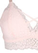 Bralette avec détail de cordon et rembourrage doux, Peach Blush, Packshot image number 2