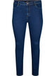 Jean Amy taille haute et coupe super slim, Bleu, Packshot image number 0