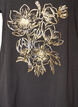 T-shirt en coton avec imprim&eacute; dor&eacute;, Gris anthracite, Packshot image number 2