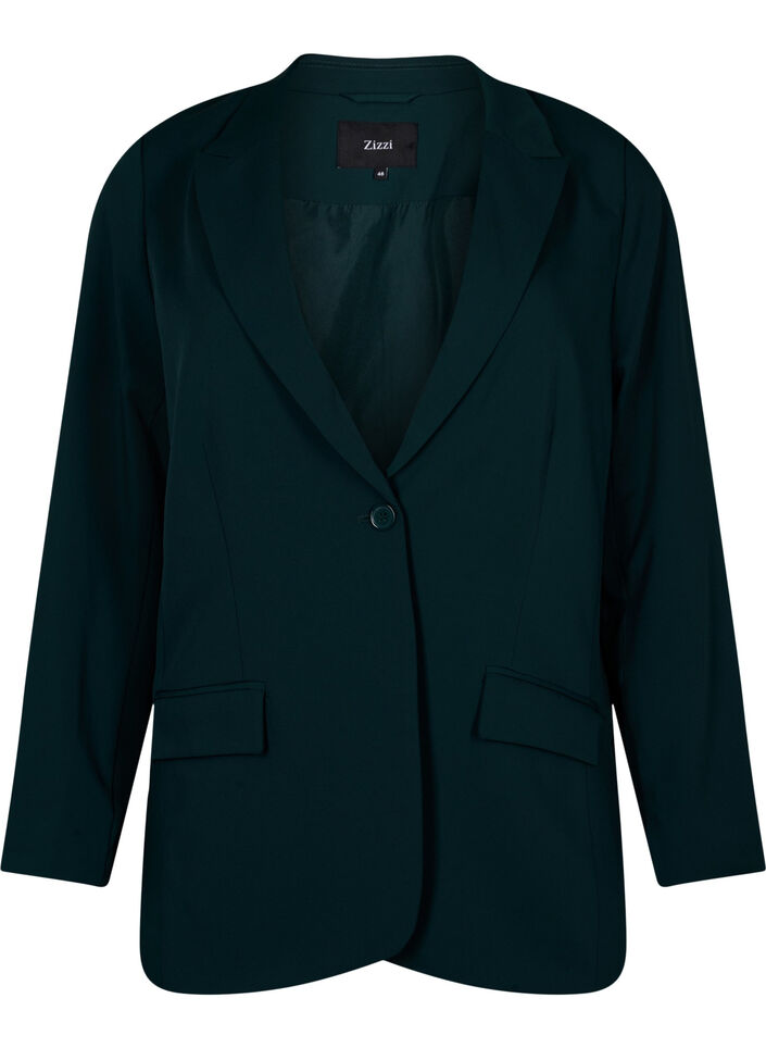 Blazer classique avec poches, Scarab, Packshot image number 0