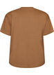 T-shirt en 100% coton avec manches courtes et imprim&eacute;, Marron, Packshot image number 1