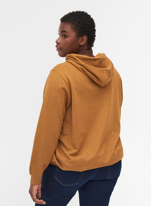 Sweatshirt avec citation, Rubber Mel, Model image number 1