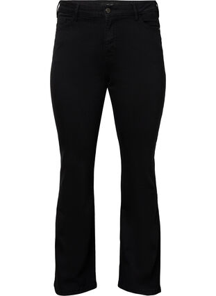 Jeans bootcut Ellen à taille haute, Black, Packshot image number 0