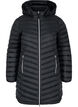 Veste l&eacute;g&egrave;re avec des poches et une capuche d&eacute;tachable, Noir, Packshot image number 0