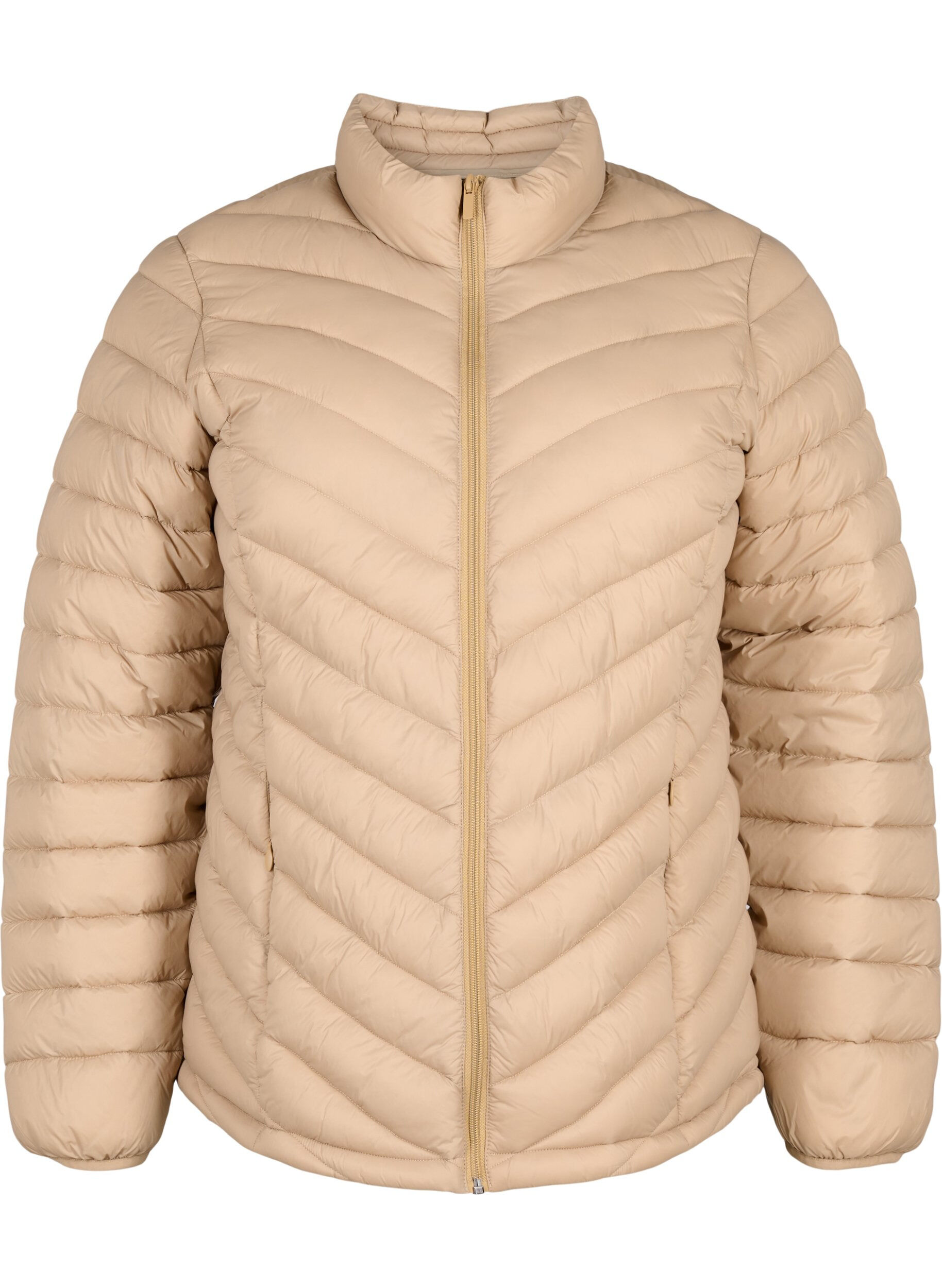 Zizzi Veste l&eacute;g&egrave;re avec poches, Marron, Packshot image number 0