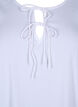 Tunique en viscose à lacets, Bright White, Packshot image number 2
